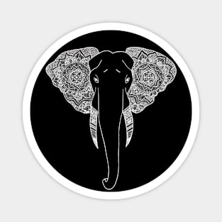 Elephant (Design on Front) Magnet